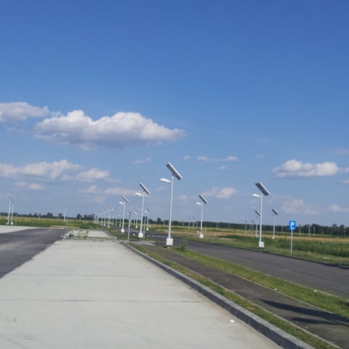 Parc stâlpi fotovoltaici