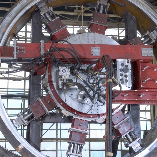 Circular boring machine with a diameter of 4.5 m